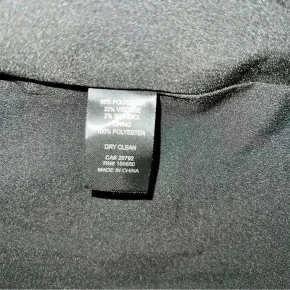 Anthroplogie Maison d’ Amélie gingham blazer black and white size Large - Picture 5 of 8